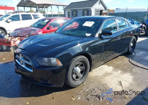 2014 Dodge Charger Police из США, поврежденный, VIN 2C3CDXAT2EH172007